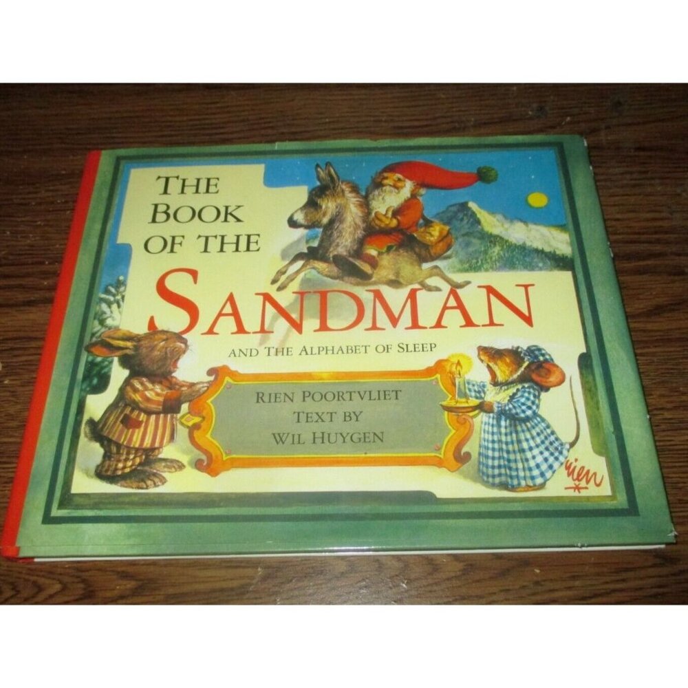 Book of the Sandman and the Alphabet of Sleep by Rien Poortvliet Hardcover Book